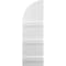 Ekena Millwork Americraft 5-Board (3 Batten) Wood Joined Board-n-Batten Shutters w/ Arch Top, ARW401BQ518X77WHH, PR ARW401BQ518X77WHH - alternate 6